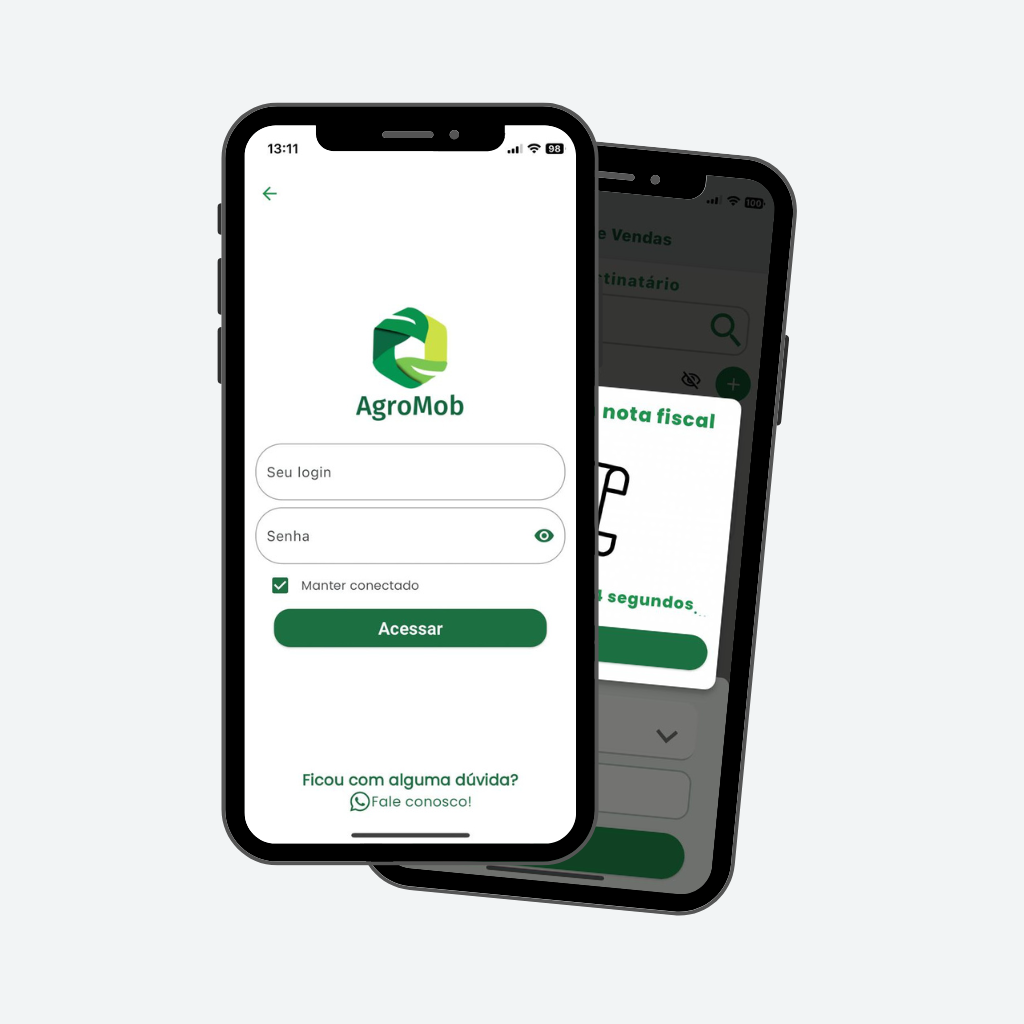 Emissão de Notas Fiscais AgroMob
